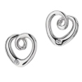 Серьги из серебра с бриллиантами Hot diamonds DE214 2009 г инфо 6198w.