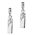 Серьги из серебра с бриллиантами Hot diamonds DE225 2009 г инфо 6235w.