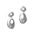 Серьги из серебра с бриллиантами Hot diamonds de198 2009 г инфо 6242w.