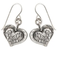 Серьги из серебра Deno 01E694 2010 г инфо 6287w.