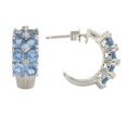 Серьги с синтетической шпинелью и фианитом R243874858 2009 г инфо 6428w.