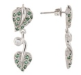 Серьги с кварцем и фианитом R25473BU58 2009 г инфо 6453w.