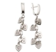Серьги с фианитом R2A0SF0048 2010 г инфо 6469w.