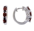 Серьги с гранатом R27280140N 2010 г инфо 6471w.