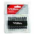 Набор бит "Vira" с клипсой на пояс, 10 предметов PH2 PH3 PZ1 PZ2 PZ3 инфо 4099r.